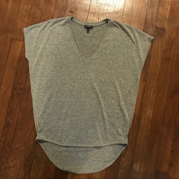 Express V Neck Tee - Picture 1 of 3